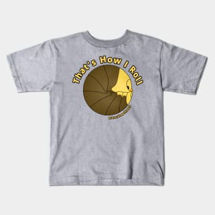 "That's How I Roll" Rubber Ducky Isopod Kids T-Shirt